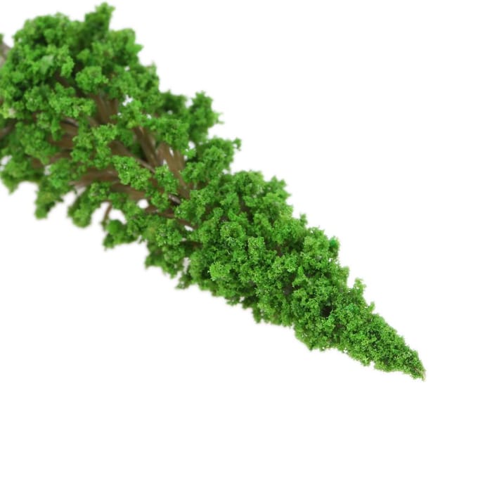 150 stuks Mini Architectonische Plastic Groene Bomen Schaalmodellen Tuin Boom Speelgoed _GG green