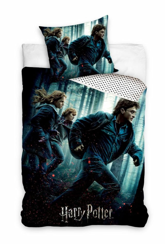 Harry Potter Beddengoed 160x200 cm Katoen met Rits