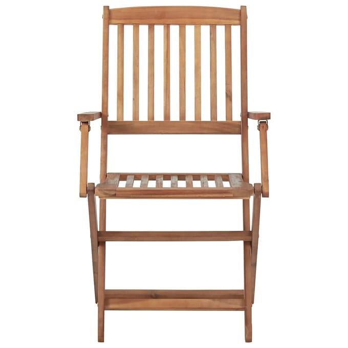vidaXL - Klapstoelen - 6 - stuks - van - massief - acaciahout