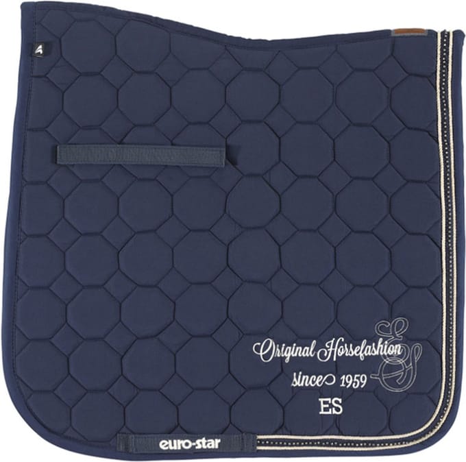 Euro-Star Zadeldek Crystal Navy - Full