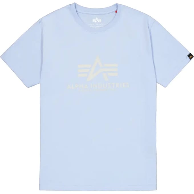 T-shirt met labeldetail model 'BASIC'