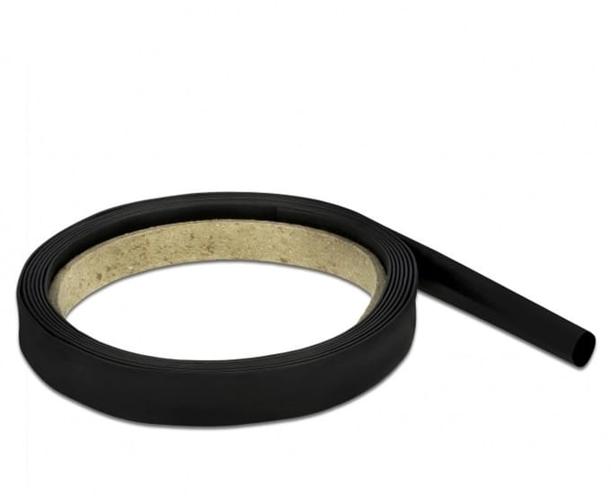 Krimpkous 2m - 8mm naar 4mm - 1 stuk / zwart