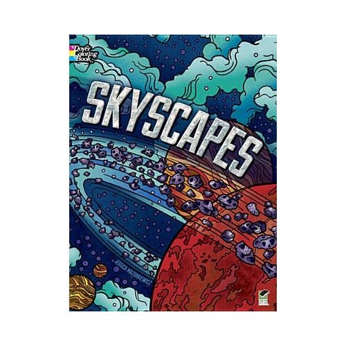 Skyscapes Coloring Book - Jessica Mazurkiewicz