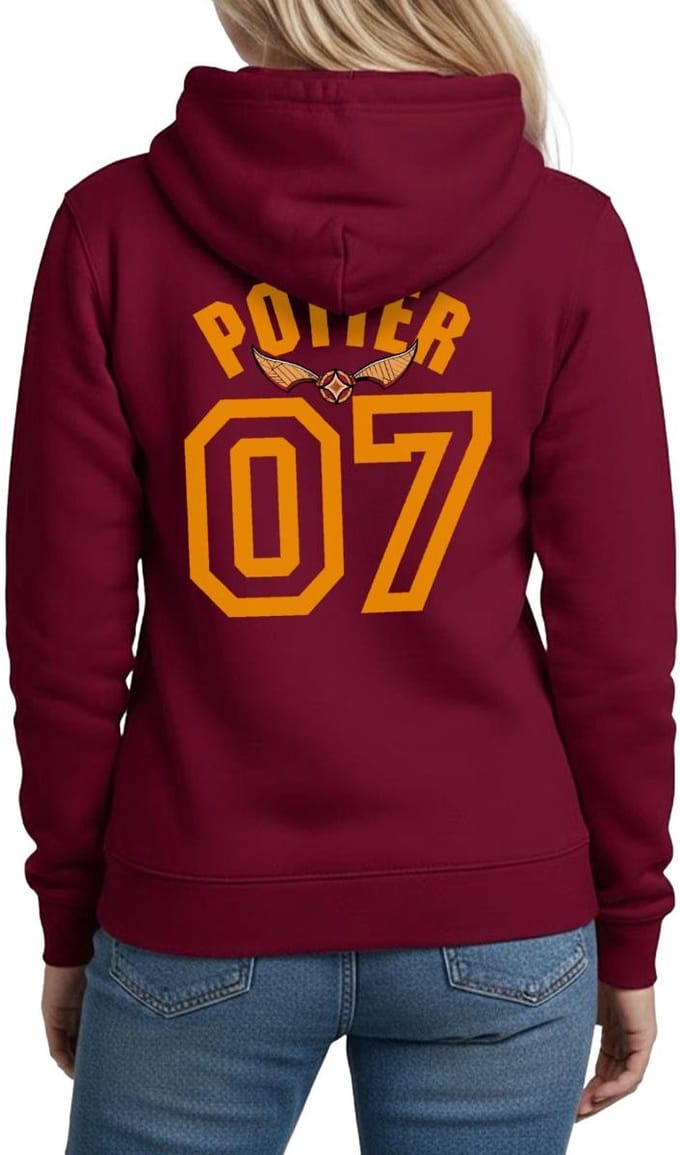 Harry Potter Gryffindor Quidditch Potter Hoodie Dames