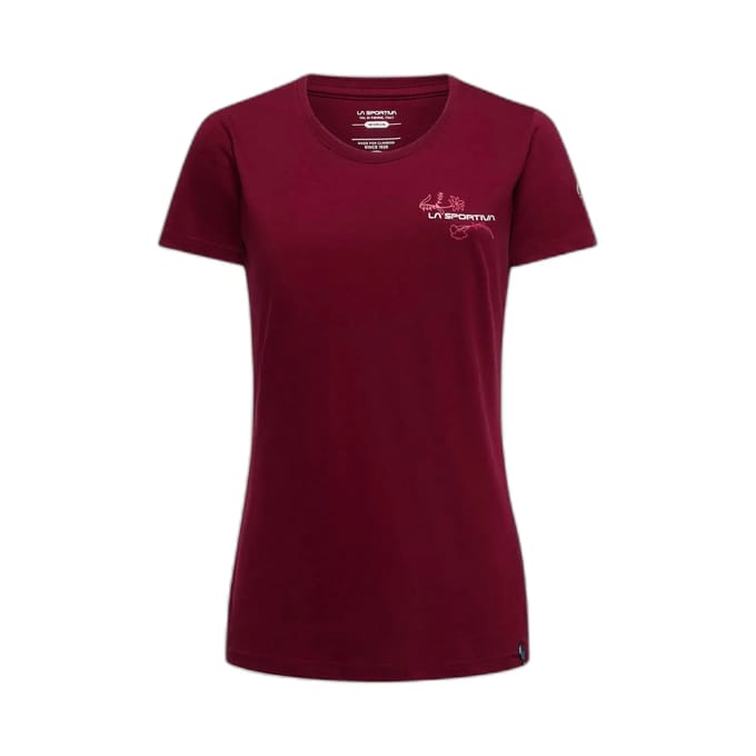 T-shirt dames La Sportiva Climb Flower