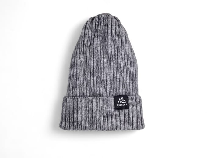 DESCENT muts - Alpine - Grijs - Ski - Snowboard - Winter - Schaats