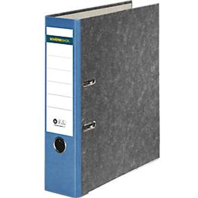 Schäfer Shop Select  ordner, A4, rugbreedte 80 mm, 20 stuks, blauw