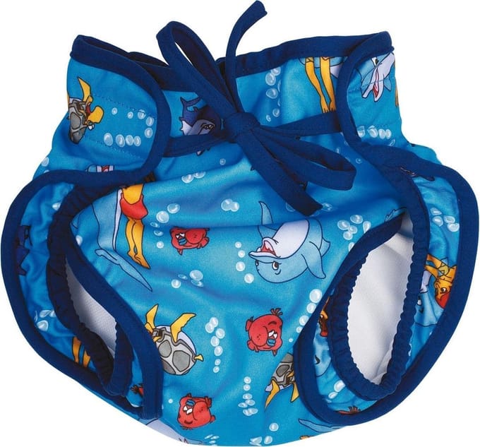 Zwemluier maat: M (6-12mnd/7-11kg) blauw
