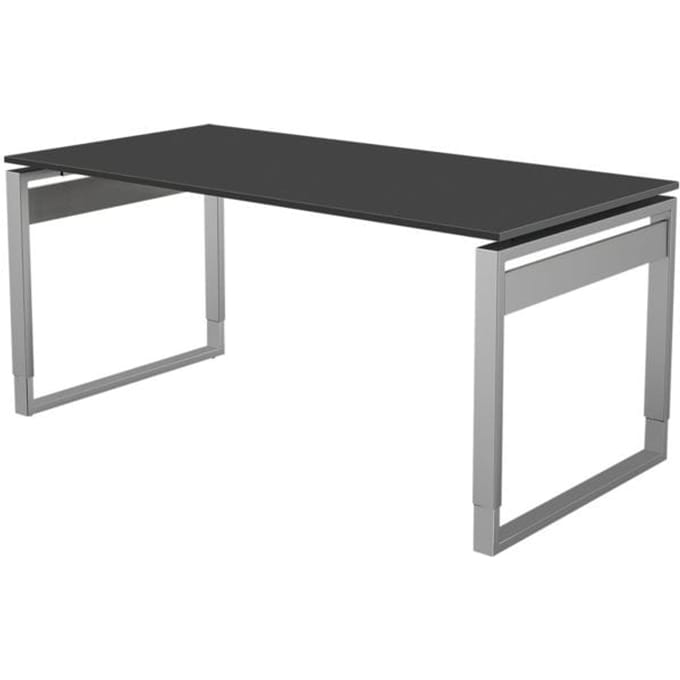 Bureau Workspace 160cm antraciet hoogte verstelbaar
