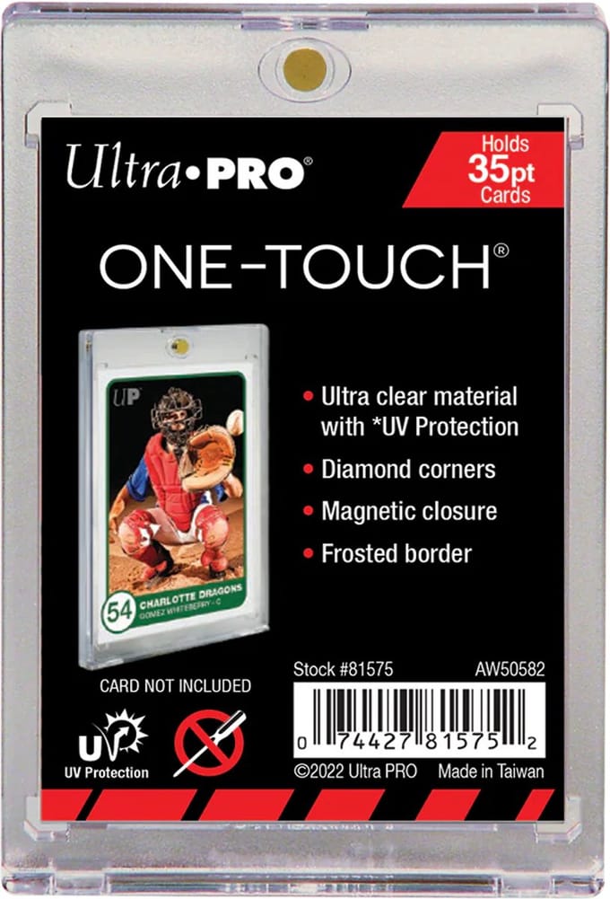 Ultra Pro One-Touch UV - Magnetische kaarthouder - Toploader 35 pt - Standaard maat