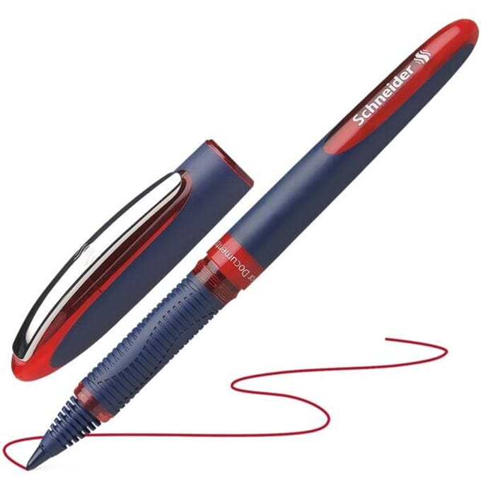 Schneider rollerball - One Business - 0,6mm - rood - S-183002