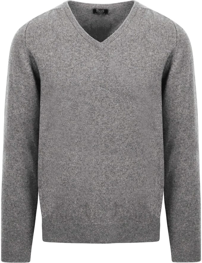 William Lockie Pullover Lamswol Flannel - Maat XXL - Heren - Pullovers