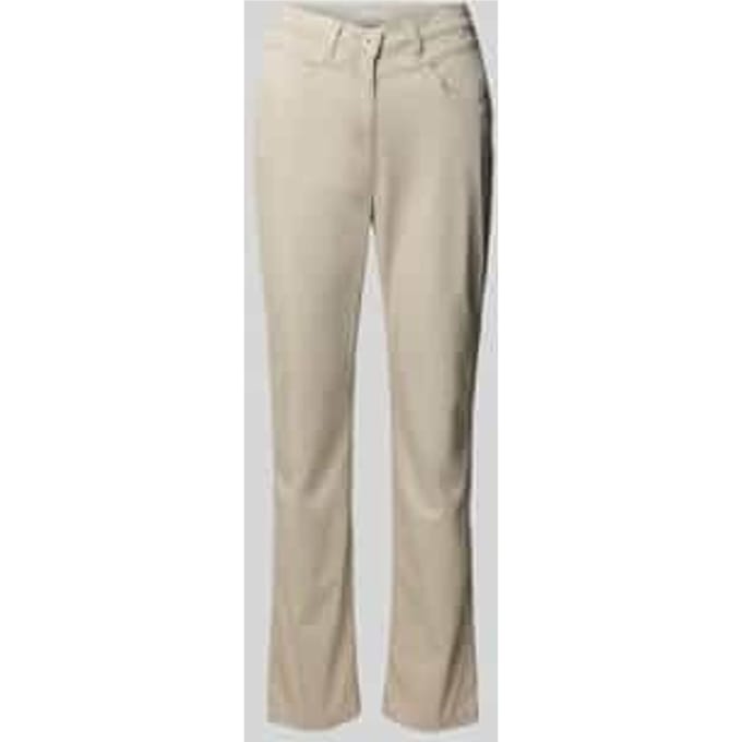 Raphaela by Brax Dames Jeans  Style LAURA NEW SAND, lichtbeige, maat 46K
