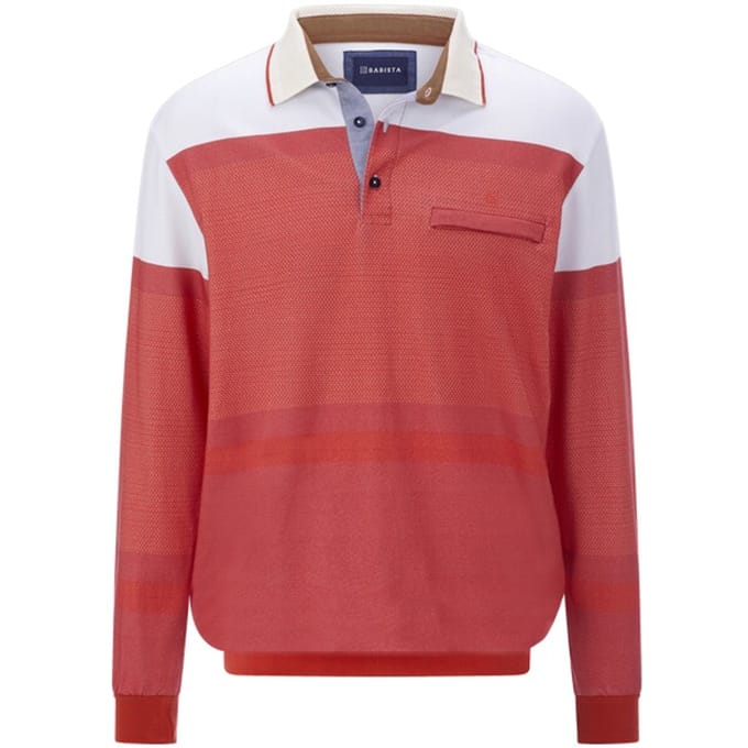 Babista herren Sweatshirt - 56/58 - rood - Plus Size