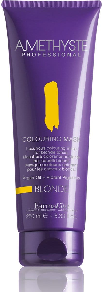 Semi-permanente kleurstof Farmavita Amethyste Colouring Mask Blond (250 ml)
