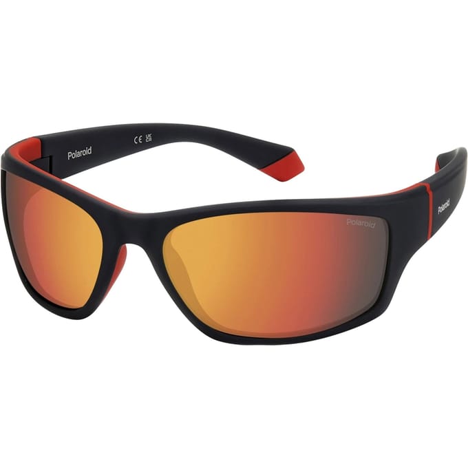 Polaroid PLD 2135/S MATTE BLACK RED/ RED POLARIZED 65/17/125 Herrenbrillen Zonnebrillen