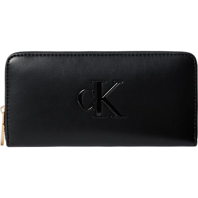 Portemonnee Calvin Klein Jeans BOLD CK LONG ZIP AROUND LV04F1077G