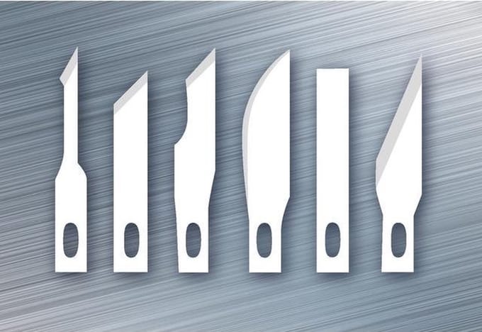 Westcott reservemesjes scalpel - diverse maten - AC-E73001