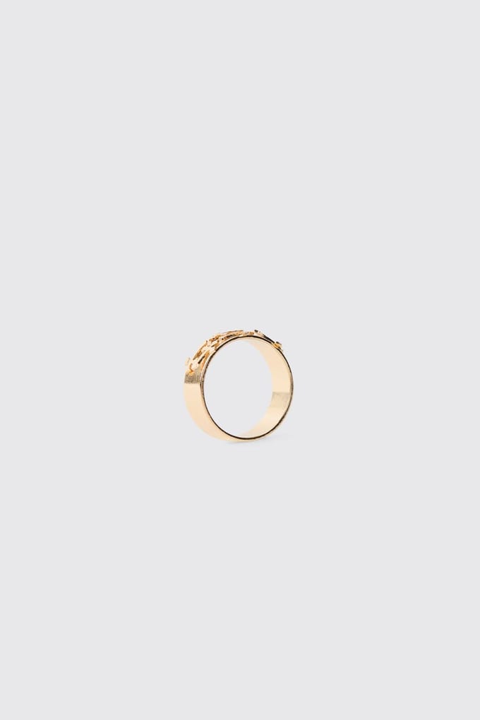 Multi Kruis Ring | Gold | Size Small/Medium