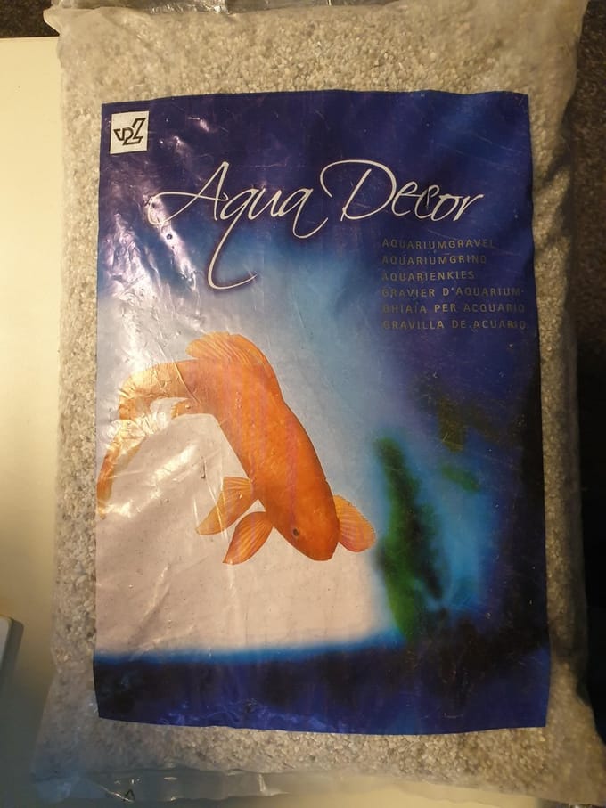 Aqua Colisa fijn grind licht - Aquariumbodem - 10kg