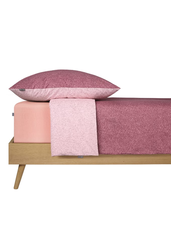 Tweedelige beddengoedset Renforcé pruim - SCHIESSER Home 135*200