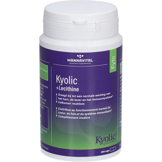 Mannavital Kyolic + Lecithine 200 Capsules