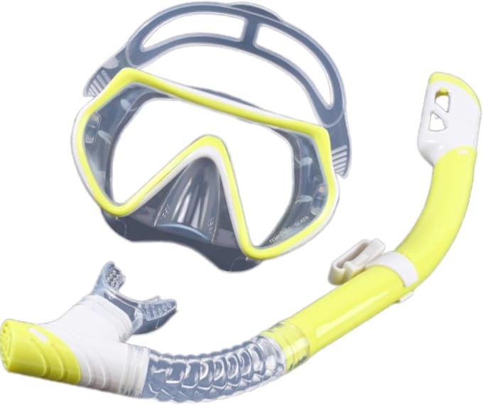 Professionele duikset voor snorkelen en duiken – Complete snorkeluitrusting