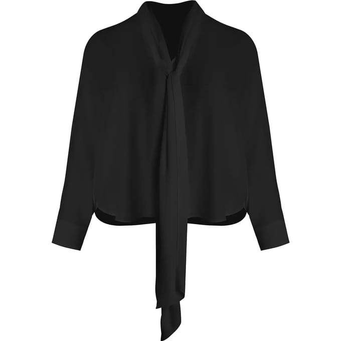 V-hals blouse voor dames Mat Fashion Flowing
