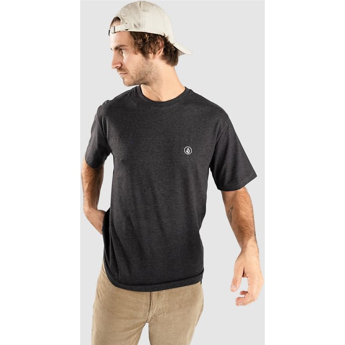 Volcom Circle Blanks Hth T-Shirt zwart