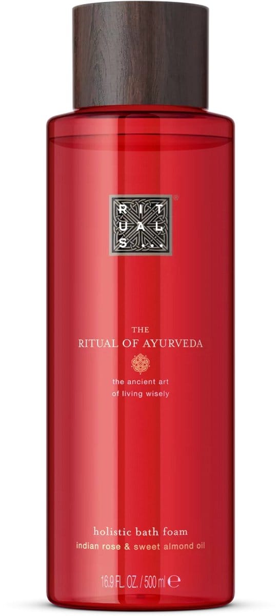 Rituals Ayurveda Bath Foam 500 ml + Scrub Zak 16cm x 11cm