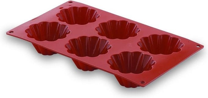 Lacor Siliconen Bakvorm - 3 x 6 Stuks