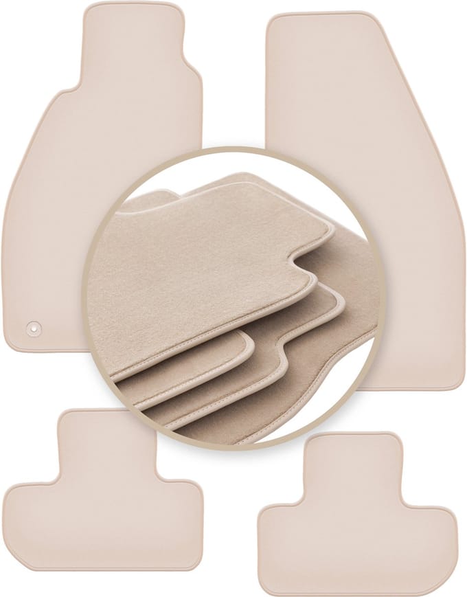 PREMIUM beige matten voor: Alfa Romeo Spider coupé, cabrio 1995-2005