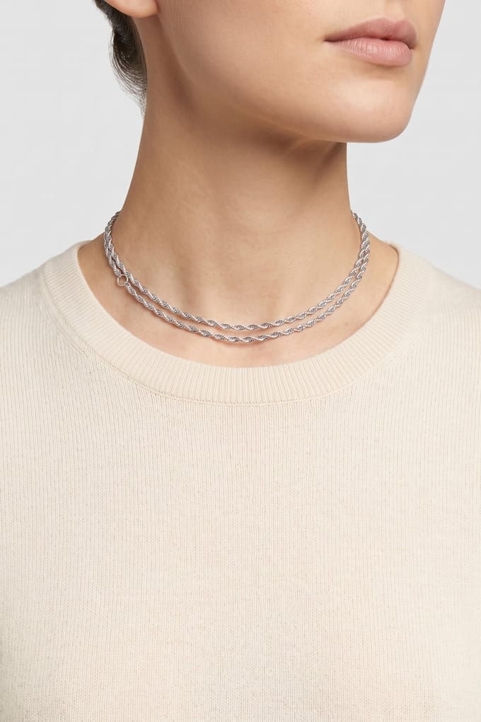 PURELEI Lightly Kette Silver Taglia: OS | Collane Outlet | Donna | Grigio