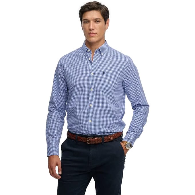 Overhemd met lange mouwen van popeline Superdry Preppy