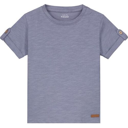 Prénatal peuter shirt Dark Milky Blue 80 heren