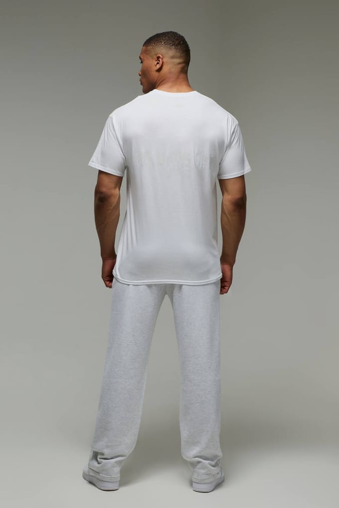 Men's Active Straight Leg Men's Dash Jogger | Grey Marl | Size Medium