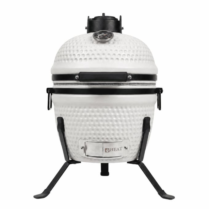 HEAT Outdoor Living Premium Kamado Barbecue Fyregg 13 Wit - grillen, roken, bakken