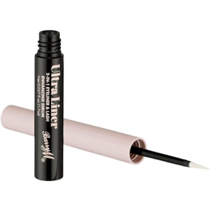 Barry M Ultra Liner 2-In-1 Eyeliner & Wimperverbeterend Serum - Wit