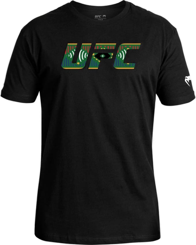 UFC x Venum Adrenaline Unrivaled T-shirt Dricus Du Plessis Zwart - S