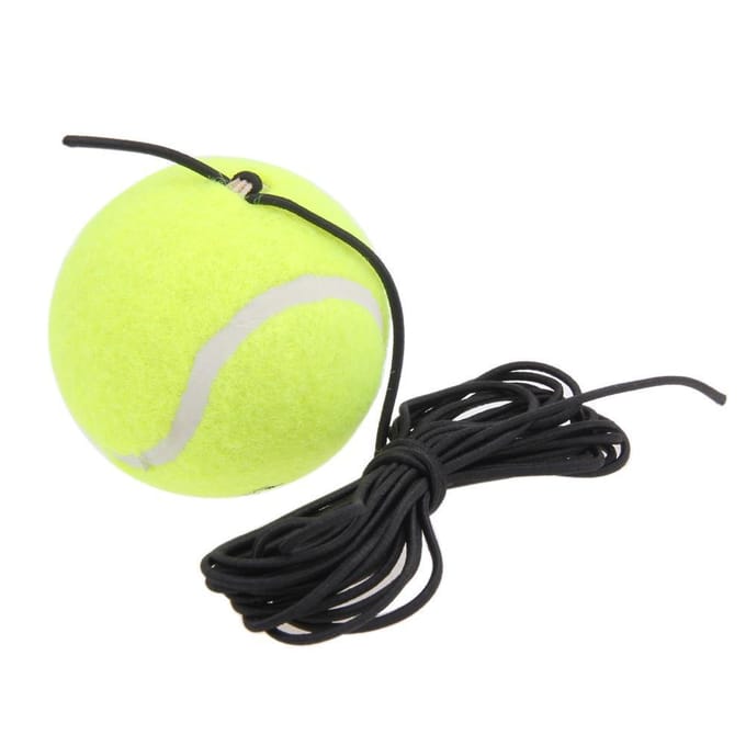 Professionele Tennis Trainingsbal met Elastisch Koord Stuiterbal met Elastisch Koord Draagbare Tennis Trainingsbal yellow