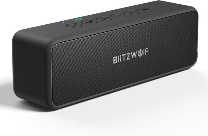 Draagbare Luidspreker - Bluetooth Speaker - Muziek Streamen - 30 Watt Stereo Geluid - 10 x 5 x 1.27 cm