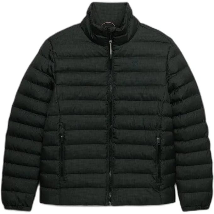 Superdry Fuji Estate Padded Casual winterjas heren Donkergroen S
