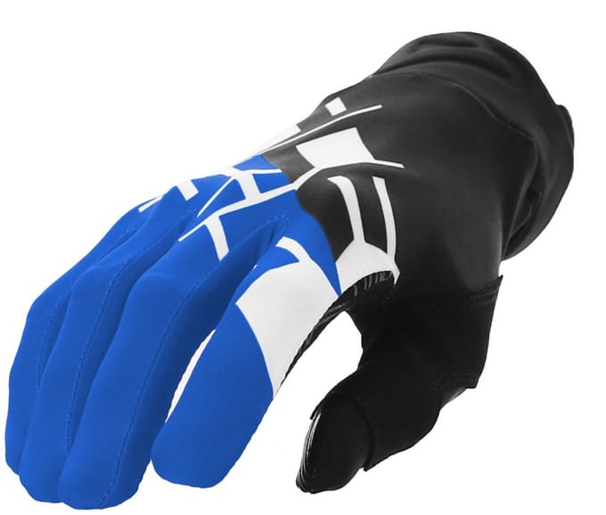 Acerbis MX Linear Zwart Blauwe Crosshandschoenen - Handschoen