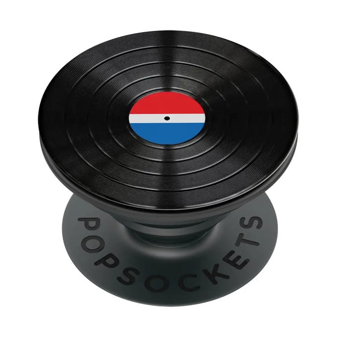 PopSockets PopGrip Telefoon Grip - BackSpin - Zwart (Premium) LUXE