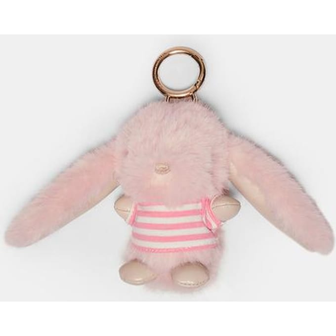 Stradivarius Sleutelhanger met konijnenbedel  Lichtroze OS
