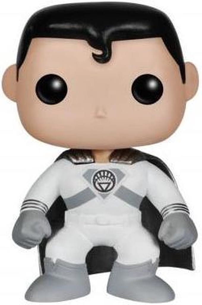 DC Comics POP! Heroes Vinyl Figure White Lantern Superman Exclusive 9 cm