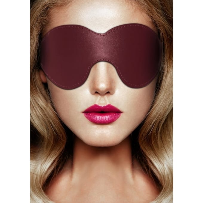 Ouch Halo - Luxe Oogmasker - Burgundy