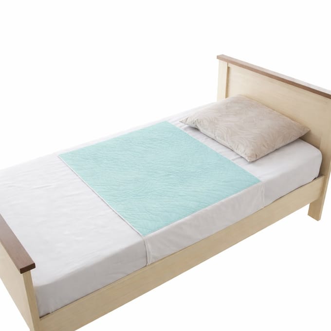 Wasbare Bed Onderlegger Met Instopstroken - Incontinentie Bedonderlegger - Matrasbeschermer - 85x90cm