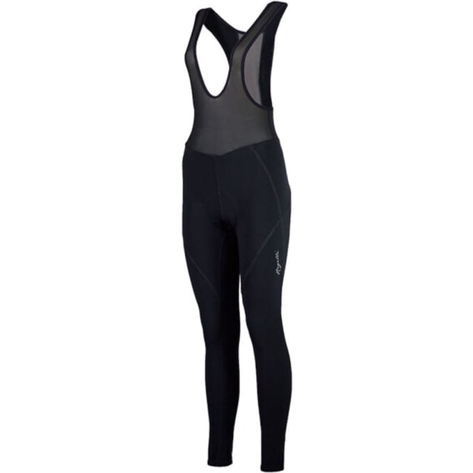Rogelli Liona Dames Lange Fietsbroek - Zeem - Bretels - Zwart
