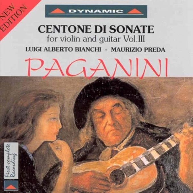 Luigi Alberto Bianchi, Maurizio Preda - Paganini: Centone Di Sonate For Violin And Guitar - Complete Edition (CD)